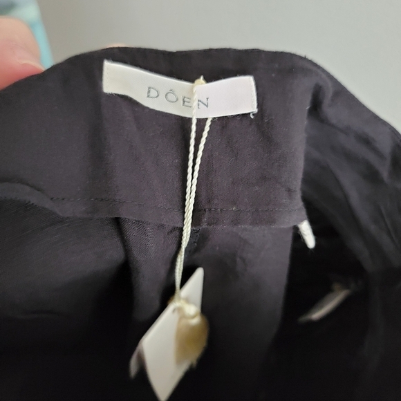 Doen Louvre Pant in Black size 6 NWT - Picture 6 of 9